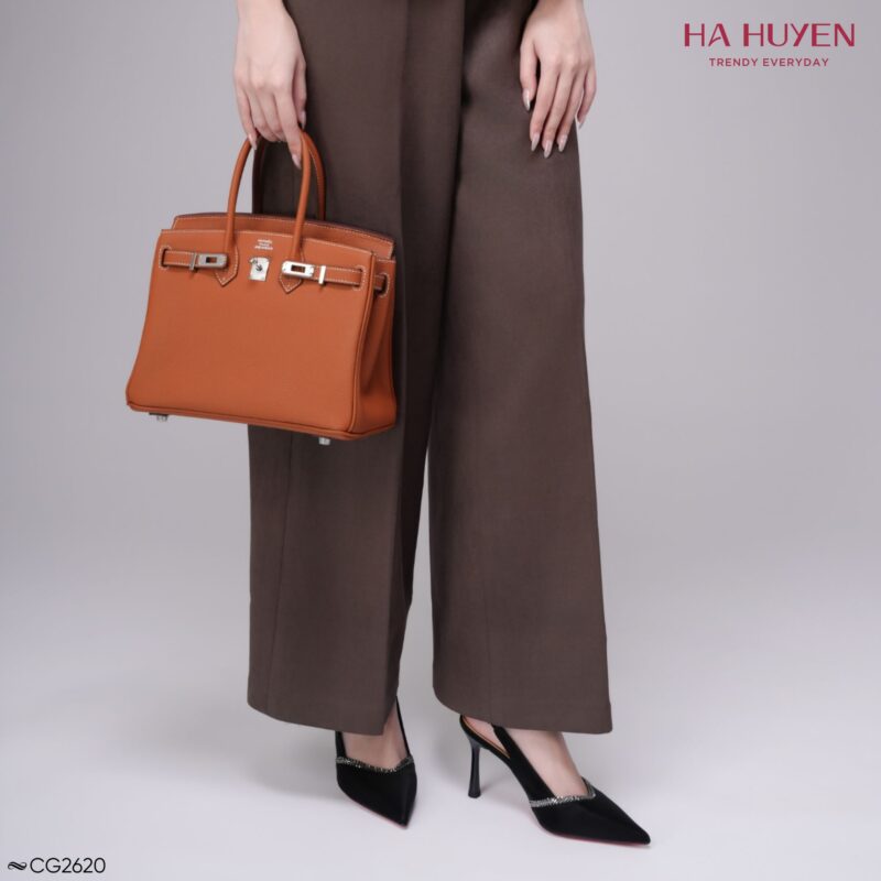 Cao gót da lì 8cm - CG2620 - Ảnh 4