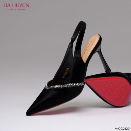 Cao gót da lì 8cm - CG2620