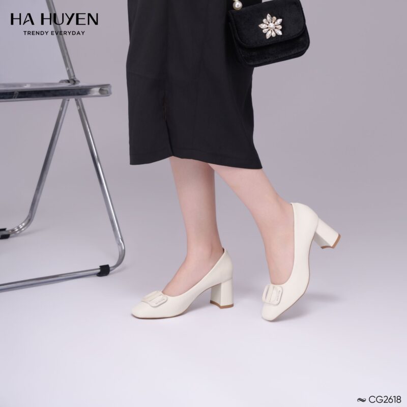 Cao gót da lì 6cm - CG2618 - Ảnh 5