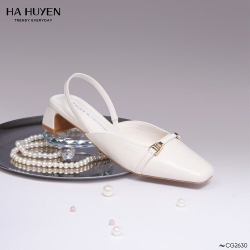 Cao gót da lì 4cm - CG2630 - Ảnh 8