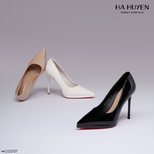 Cao gót da bóng 10cm - CG2107