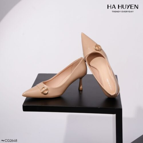 Cao gót da bóng 6cm - CG2648