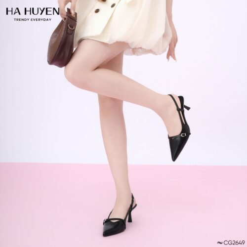 Cao gót da lì 6cm - CG2649 - Ảnh 2