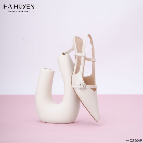 Cao gót da lì 6cm - CG2649
