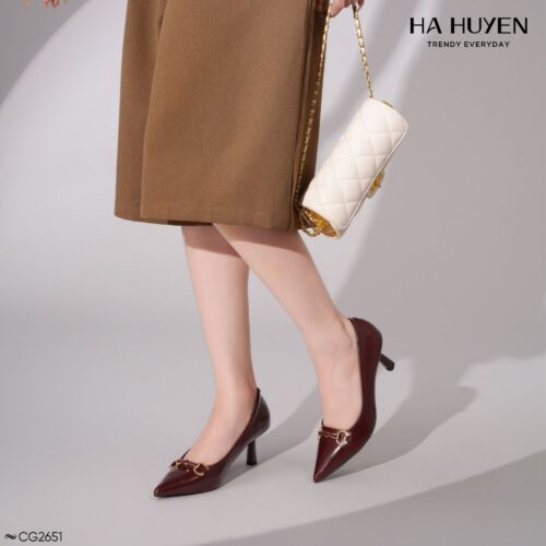 Cao gót da lì 6cm - CG2651 - Ảnh 9