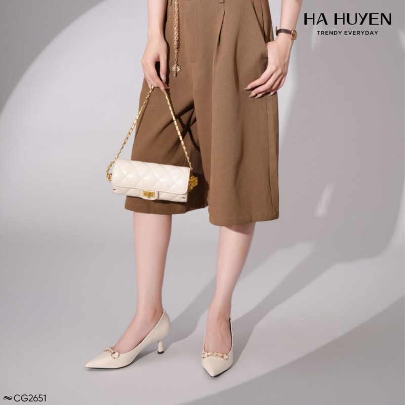 Cao gót da lì 6cm - CG2651 - Ảnh 7