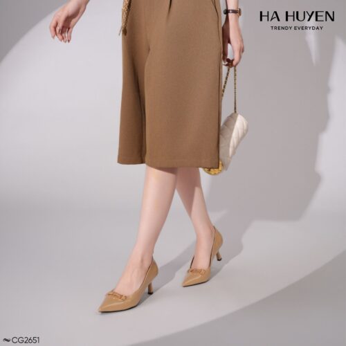 Cao gót da lì 6cm - CG2651 - Ảnh 8