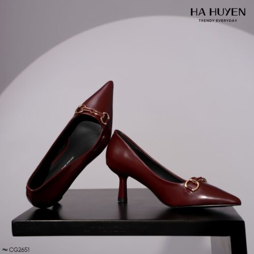Cao gót da lì 6cm - CG2651