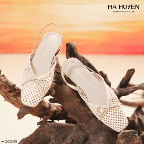 Cao gót cói 4cm - CG2655 - Ảnh 3