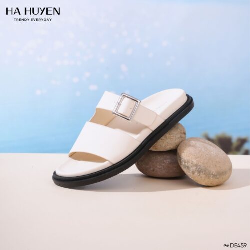 Dép bản to đai cài 2cm - DE459 - Ảnh 2
