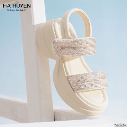 Dép đính đá 7cm - DE733 - Ảnh 2