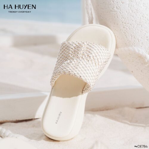 Dép da lì 5cm - DE784 - Ảnh 5