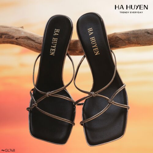Guốc lê dây mảnh 7cm - GL748