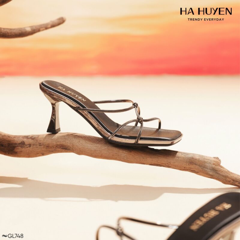 Guốc lê dây mảnh 7cm - GL748 - Ảnh 2