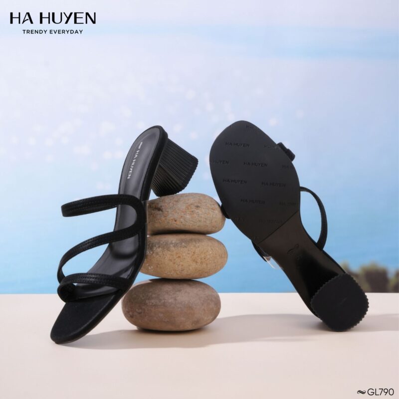 Guốc lê da lì 4cm - GL790 - Ảnh 4