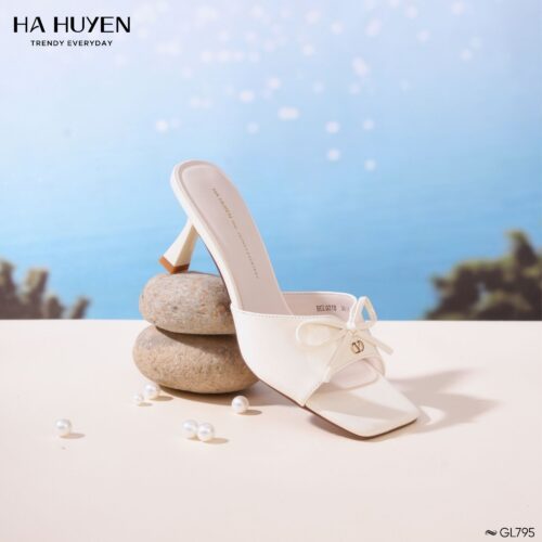 Guốc lê da bóng 7cm - GL795 - Ảnh 3