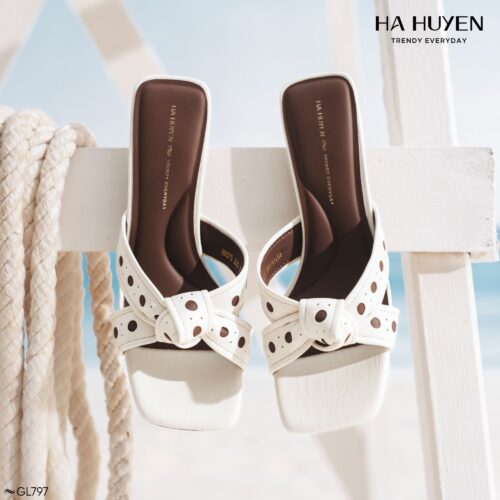 Guốc lê da lì 6cm - GL797 - Ảnh 2