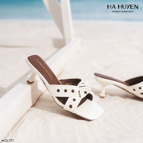 Guốc lê da lì 6cm - GL797 - Ảnh 3