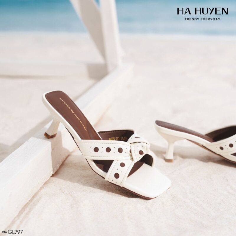 Guốc lê da lì 6cm - GL797 - Ảnh 3