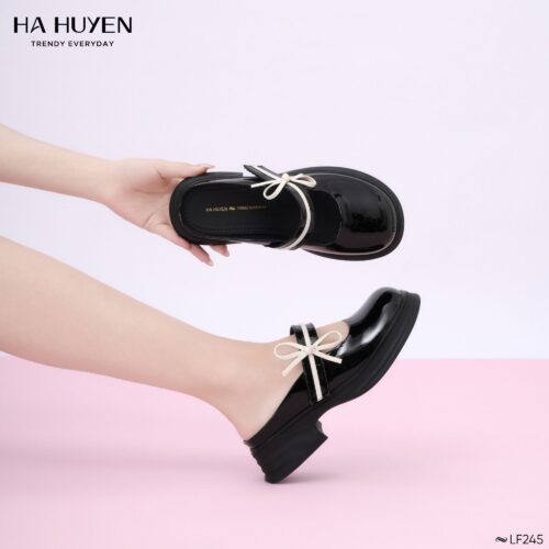 Loafer sục da bóng 4cm - LF245 - Ảnh 3