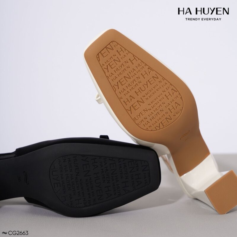 Cao gót mũi vuông 7cm - CG2663 - Ảnh 2