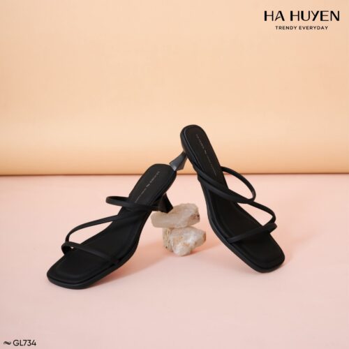 Guốc lê quai quấn chéo 3cm - GL734 - Ảnh 6