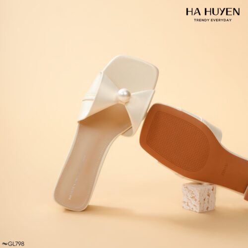 Guốc lê da lì 4cm - GL798 - Ảnh 2