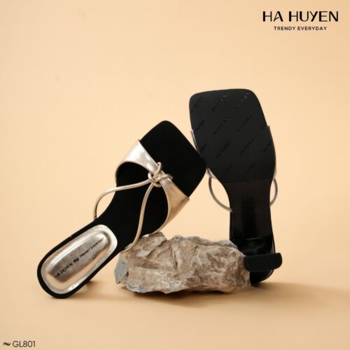 Guốc lê da lì 7cm - GL801 - Ảnh 2