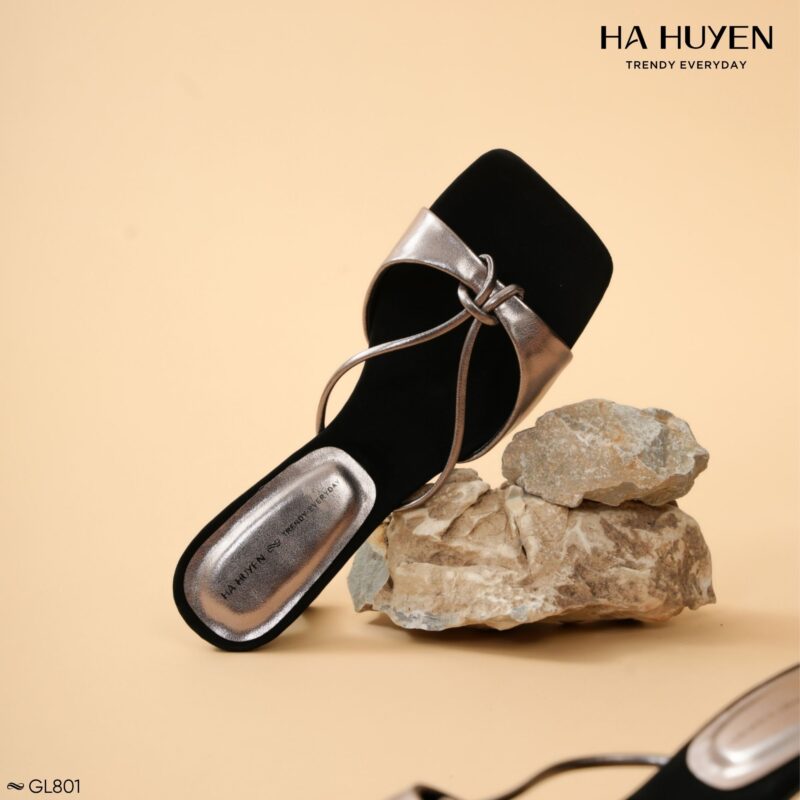 Guốc lê da lì 7cm - GL801 - Ảnh 4
