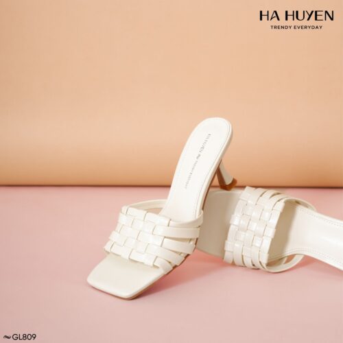 Guốc lê da lì 7cm - GL809 - Ảnh 2