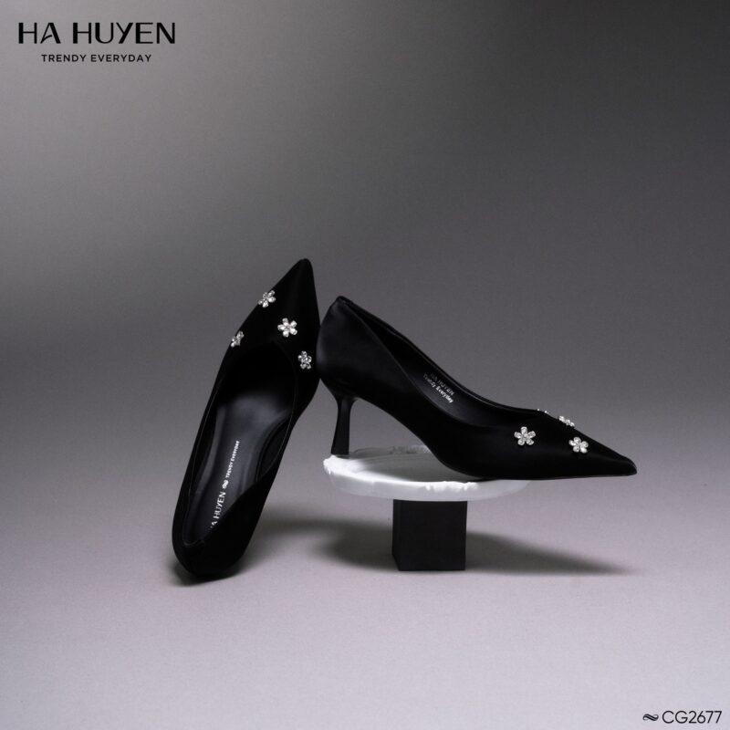 Cao gót da lì 7cm - CG2677 - Ảnh 4