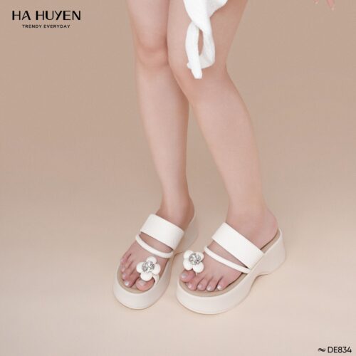 Dép da lì 6cm - DE834 - Ảnh 4
