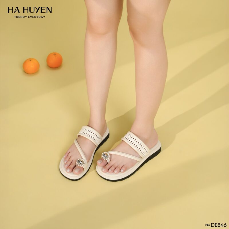 Dép xỏ ngón 1cm - DE846 - Ảnh 4