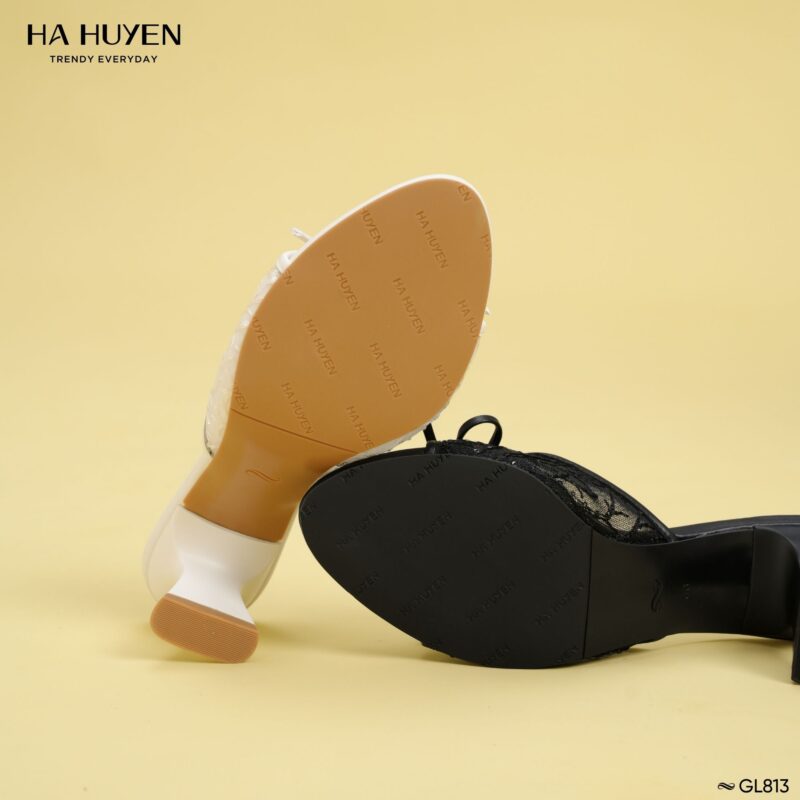 Guốc lê ren 6cm - GL813 - Ảnh 4