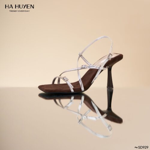 Sandals da lộn 8cm - SD929 - Ảnh 4