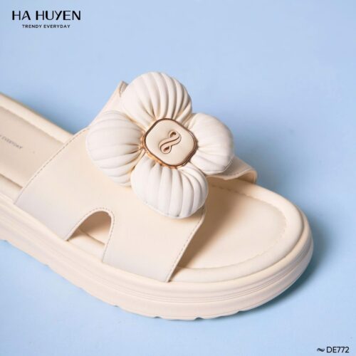 Dép da lì 4cm - DE772 - Ảnh 2