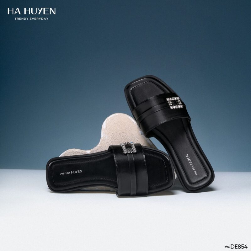 Dép da lì 2cm - DE854 - Ảnh 5