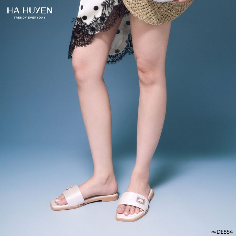 Dép da lì 2cm - DE854 - Ảnh 7