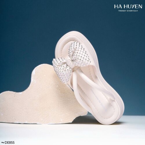 Dép da lì 6cm - DE855 - Ảnh 2