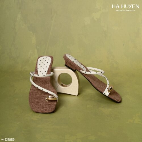 Dép xỏ ngón 3cm - DE859