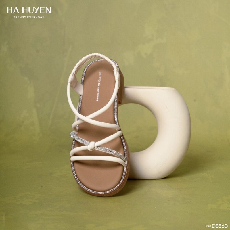 Dép da lì 3cm - DE860 - Ảnh 4