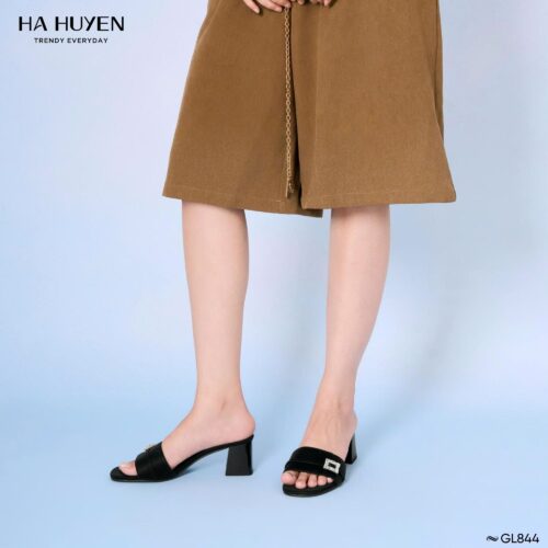 Guốc lê da lì 6cm - GL844 - Ảnh 7