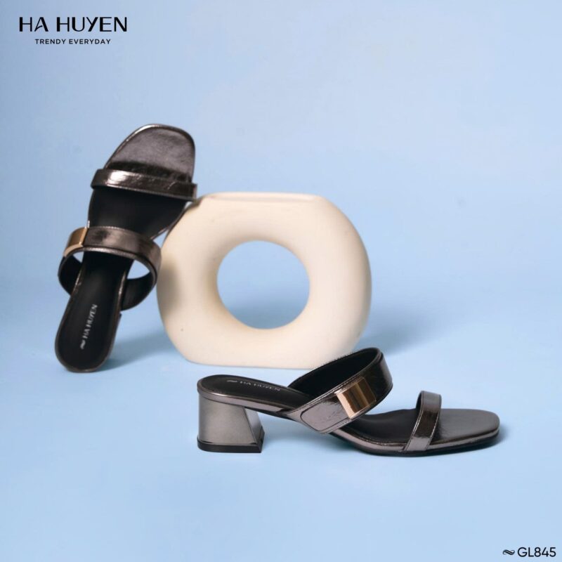Guốc lê da lì 5cm - GL845 - Ảnh 5