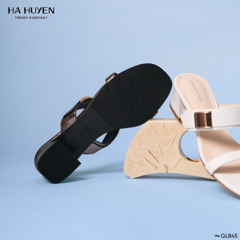 Guốc lê da lì 5cm - GL845 - Ảnh 4