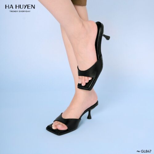 Guốc lê da lì 5cm - GL847 - Ảnh 4