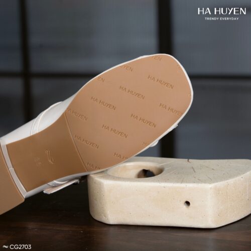 Cao gót mũi vá nơ nhí 4cm - CG2703 - Ảnh 3