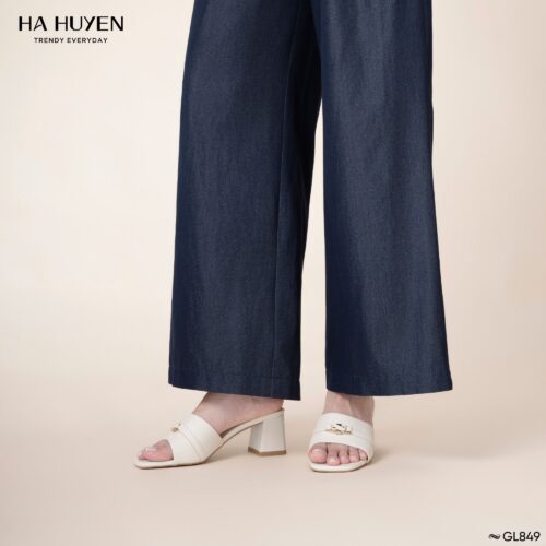 Guốc lê da lì 5cm - GL849 - Ảnh 7