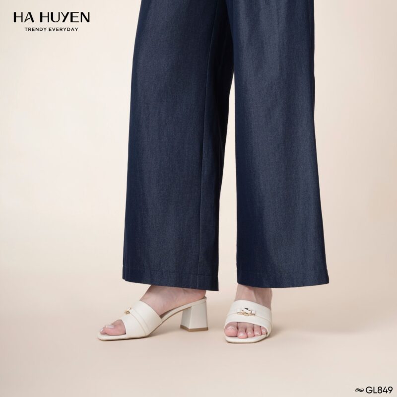 Guốc lê da lì 5cm - GL849 - Ảnh 7