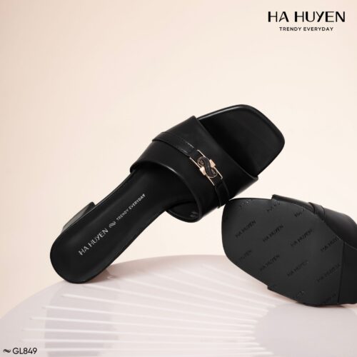 Guốc lê da lì 5cm - GL849 - Ảnh 3