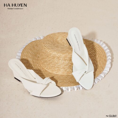 Guốc lê da lì 8cm - GL861 - Ảnh 2